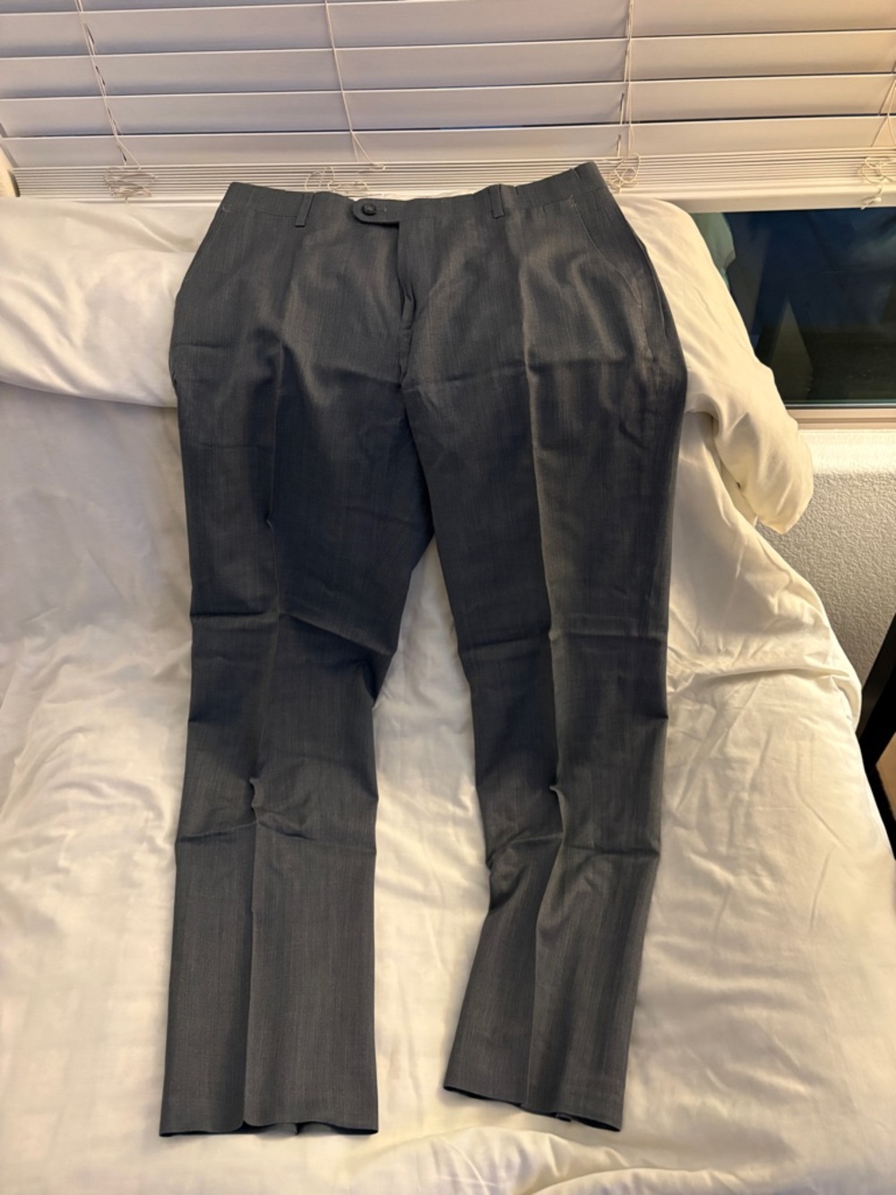 Joseph Abboud Dark Gray Dress Pants
